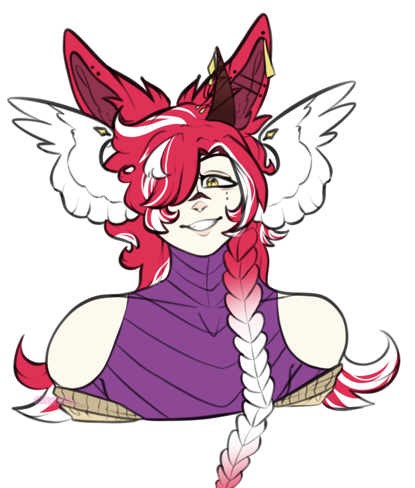 Headshot (flat color)